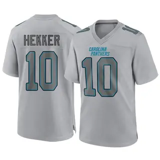 Men's Nike Johnny Hekker Black Carolina Panthers Game Player Jersey