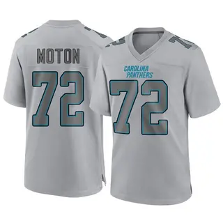 Women's Nike Taylor Moton Black Carolina Panthers Game Jersey