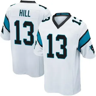 Men's Nike Troy Hill Black Carolina Panthers Team Game Jersey