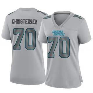 Men's Nike Brady Christensen Black Carolina Panthers Game Jersey