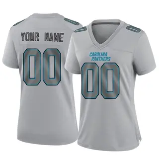 Carolina Panthers Nike Home Game Jersey - Black - Custom - Mens