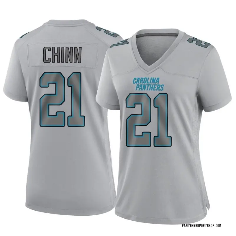 Men's Nike Jeremy Chinn Black Carolina Panthers Game Jersey