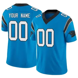 Carolina Panthers Nike Game Road Jersey - Custom - Mens