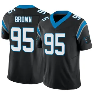 Nike Men's Nike Derrick Brown Black Carolina Panthers Player Game