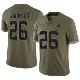 Donte Jackson Carolina Panthers Game-Used Black #26 Jersey