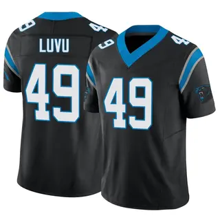 White DJ Moore Jersey Carolina Panthers Limited 100th Season Vapor Jerseys