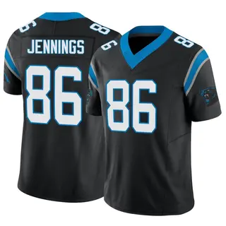 Men's Nike Black Carolina Panthers Vapor F.U.S.E. Elite Custom Jersey