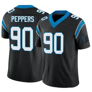 100% Authentic #90 Julius Peppers Carolina Panthers Jersey SZ 58