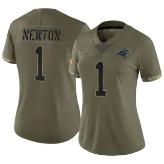 cam newton salute to service jersey