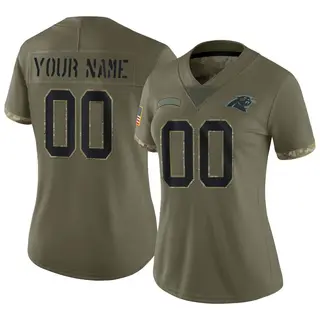 Carolina Panthers Nike Game Road Jersey - Custom - Mens