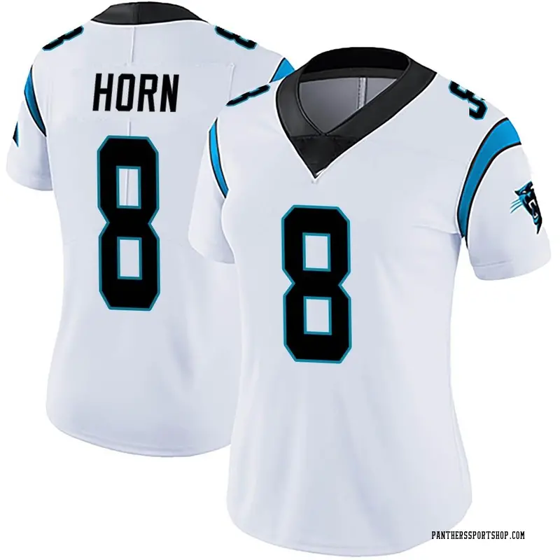 Carolina Panthers Nike Game Road Jersey - White - Jaycee Horn - Mens