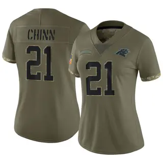 Men's Nike Jeremy Chinn Blue Carolina Panthers Alternate Game Jersey