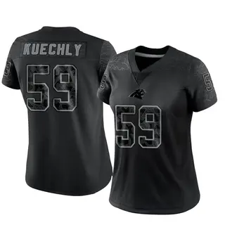 Nike NFL Carolina Panthers #59 Luke Kuechly Salute To Service Limited Jersey  Olive