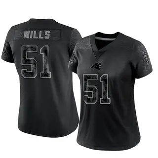 NFL Carolina Panthers RFLCTV (Sam Mills) Men's Fashion Football Jersey