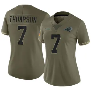 Carolina Panthers Nike Alternate Game Jersey - Blue - Shaq Thompson - Mens