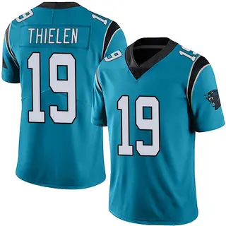 Youth Carolina Panthers Adam Thielen Nike Black Game Jersey