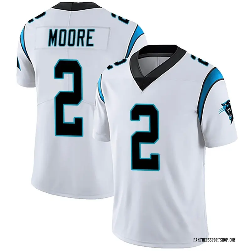 Carolina Panthers Nike Game Road Jersey - White - DJ Moore - Youth