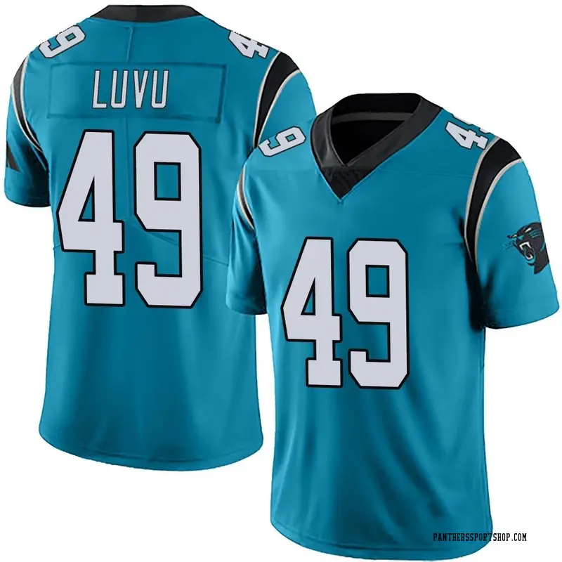 Limited Youth Frankie Luvu Carolina Panthers Nike Alternate Vapor