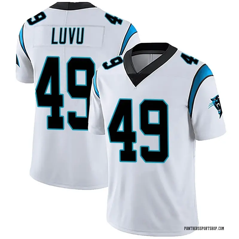 Limited Youth Frankie Luvu Carolina Panthers Nike Alternate Vapor