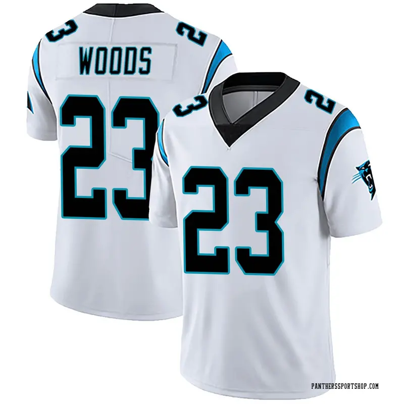 Xavier Woods Carolina Panthers Nike Team Game Jersey - Black